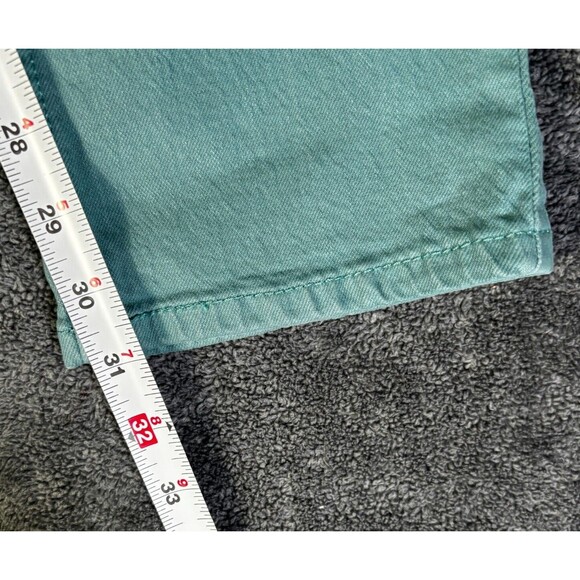 Levi’s Jeans 511 Slim 30x32 Teal Green Eco Ease Stretch Denim NWT New - Picture 10 of 13